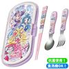 Kimi To Idol Antibacterial Bento with and Chopsticks Microwave and Dishwasher Stainless Steel Trio Set Lunch Suitable for Kindergarten and Made In
