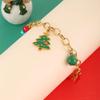 Santa Claus Christmas Tree Pearl Titanium Bracelet - Cute European & American Cartoon Girl Jewelry