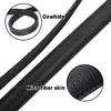 Leather Dog Protection Training Whip, Agitation Whip Pet Exercise Tool for Outdoor Medium Large Dogs