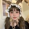 Comfortable Bunnies Ears Earmuf Christmas Ear Warmer for Women Girls Hair Accessories