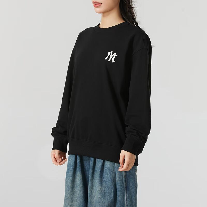 New MLB New York Yankees Sweatshirt Unisex Black 3AMTB0651-50BKS