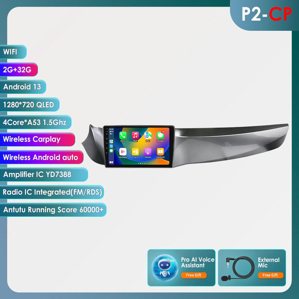 OSSURET Radio Auto 2din Carplay Android13 pentru Alfa Romeo Giulietta 2010 - 2014 Furgonetă Navigație GPS Unitate Principală Carplay 4G RDS DSP Stereo Inteligent