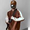 [Stylish Motorcycle Mask] Stylish Multicolor Full-Face Motorcycle Riding Mask | Adjustable Straps,Durable Plastic, Unisex Safety Gear, Party Accessory