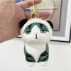 Plush Cat Lovable Keychain Cute Doll Toy Soft Backpack Pendant Awesome Gift For Friends