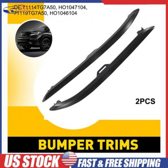Front LH+RH Bumper Lower Trim Assembly For - Honda Pilot EX-L HO1047104