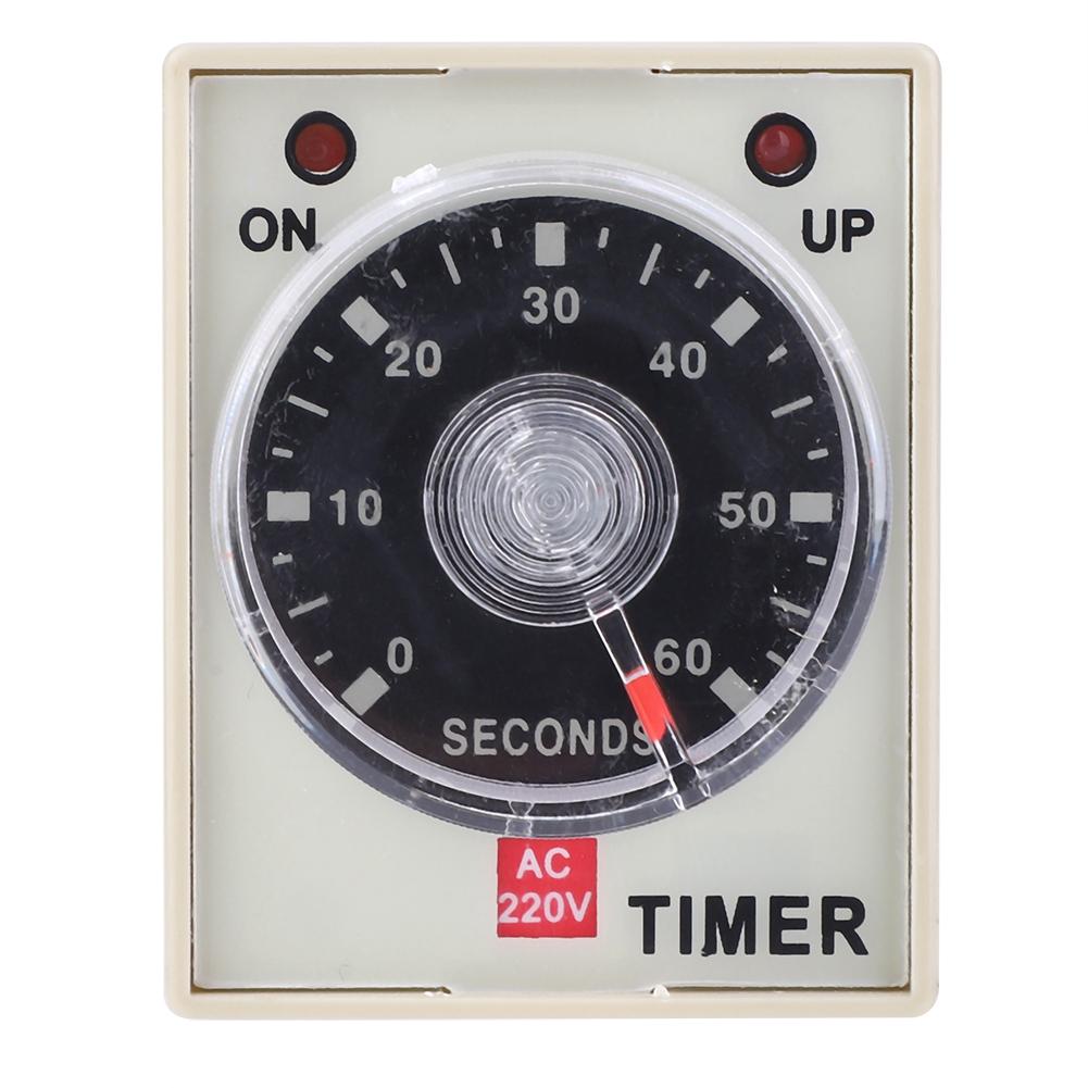 AH33 Time Relay Adjustable Delay Timer Switch AC 220V for Automatic  Control System