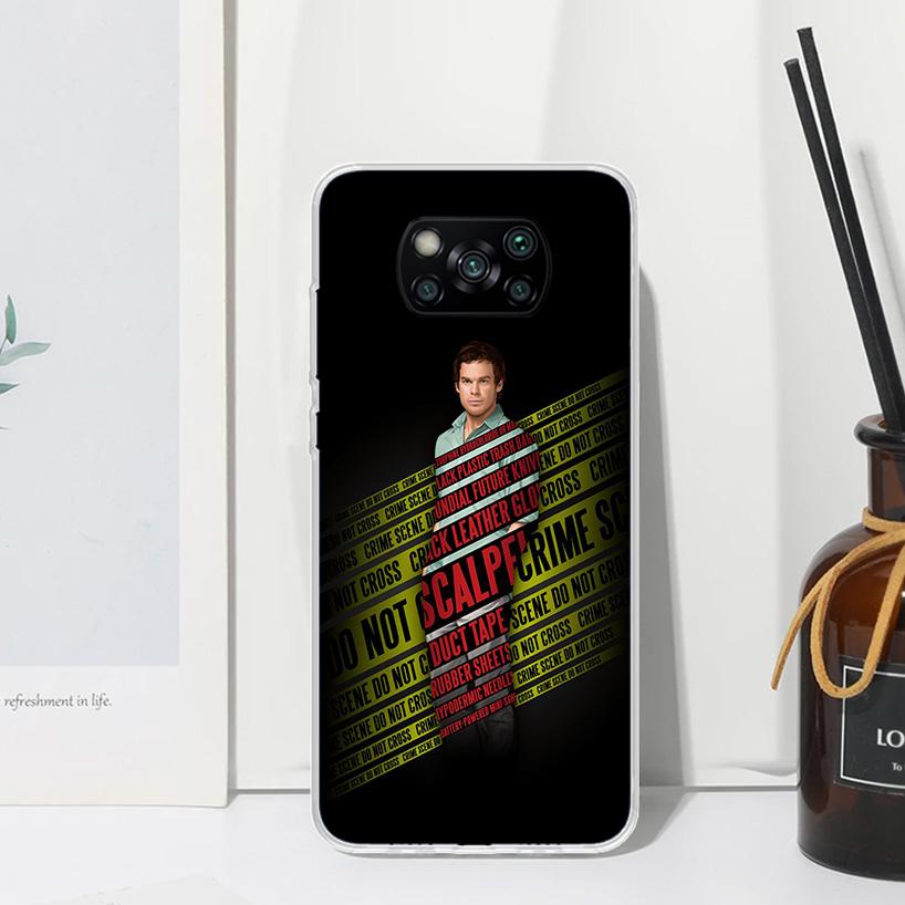TV Show Dexter Morgan Phone Case For Xiaomi Poco X7 X6 X5 M7 M8 Pro F7 Ultra Redmi 15C 15 13C 13 12C 12 10 10C 10A Art Fundas Po
