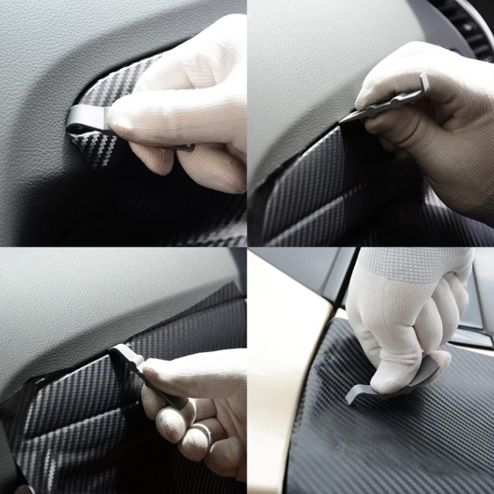 Professional Car Wrap Tool Kit - Vinyl Application Set with Squeegee, Spatula & Cutter for Window Tint & Vehicle Wrapping