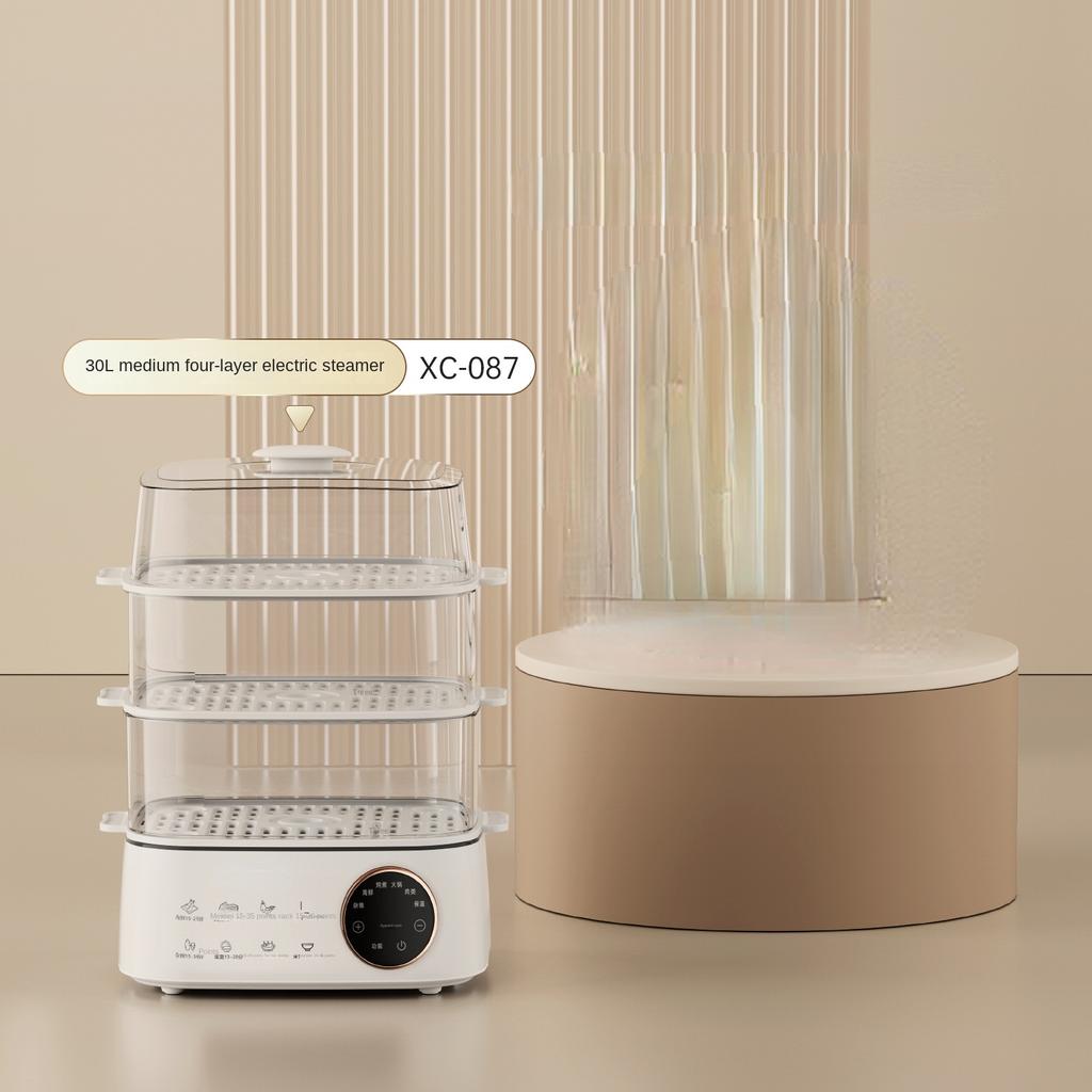 220V Elektryczny Parowar Domowy Urządzenie Do Gotowania Na Parze Żywności Wielofunkcyjny