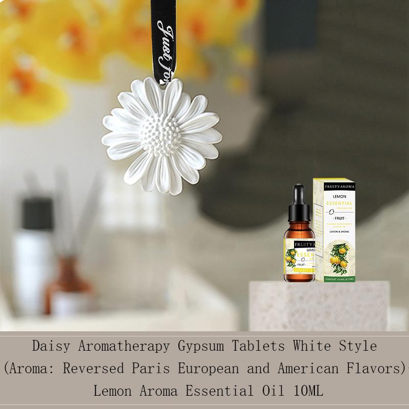 1Pc Car Hanging Perfume Aromatherapy Gypsum Home Air Freshener Rearview Mirror Pendant Car Accessories Interior Decoration Woman