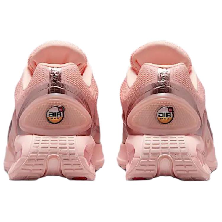 Nike Air Max Dn Soft Comfortable Fabric Support Rebound Low Top Running Shoes Women sneaker Light-Red Dark-Red HV4861601