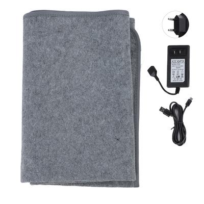 160 X 80cm Electric Heated Blanket Fast Heating 60℃ 3 Temperatures Washable Electric Bed Warmer for