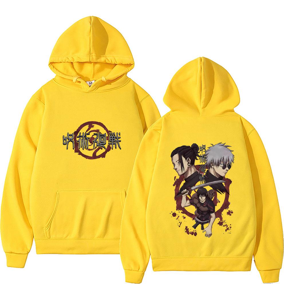 

Jujutsu Kaisen Fushiguro Toji Satoru Gojo Geto Suguru Толстовка с рисунком унисекс Женская мода толстовка с капюшоном унисекс повседневные толстовки 4XL