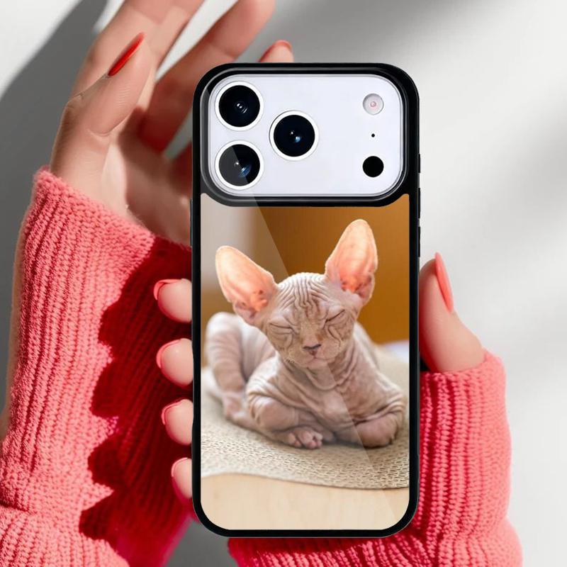 Sphynx Sphinx Cat Phone Case for iPhone 17 Air 16e 15 14 13 Pro Max Back Cover for 12 11 Pro Coque