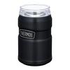 Soporte para latas frías de la serie Outdoor de Thermos para latas de 350 ml, tipo 2 en 1, negro mate ROD-0021 MTBK