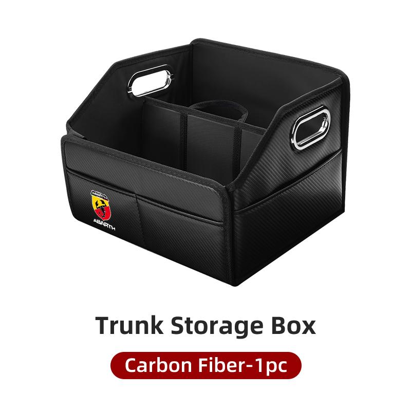 Car Trunk Organizer Box Large Capacity Multiuse Tools Storage For Abarth Fiat Grande Punto Tipo Stilo Ducato Palio 500x WI1
