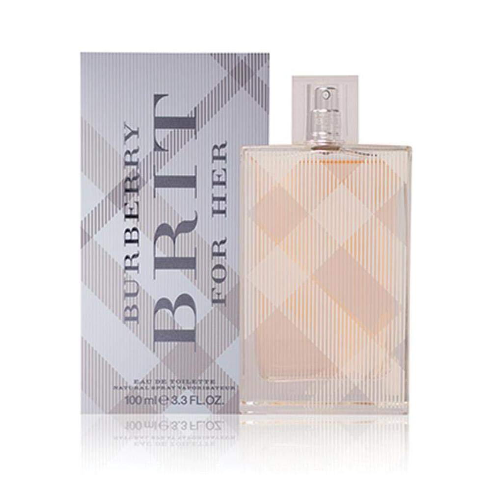 

Burberry Brit Eau de Toilette – Women s Floral Perfume – With Notes of Icy Pear, Sugared Almond & Vanilla – Long Lasting Fragrance 3.3 Fl Oz (Pack of 1)