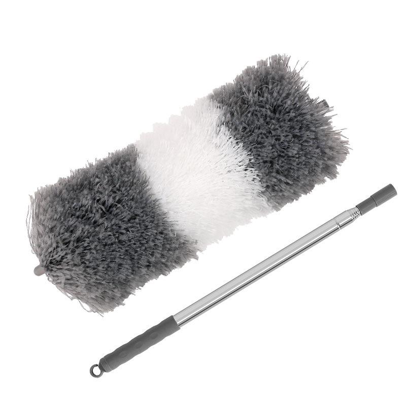 Feather Duster Adjustable Extended Dust Removal Cleaning Ceilings Ultra-fine Fiber Multipurpose Household Cleaning Tools