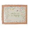 The Cottage Garden Lap Tray - Smile And Be Happy