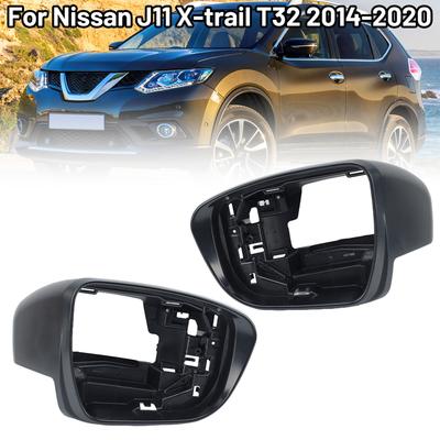 Rearview Mirror Frame Holder Housing For Nissan J11 X-trail T32 2014 2015 2016 2017 2018- Frame Side Mirror Car Accessories