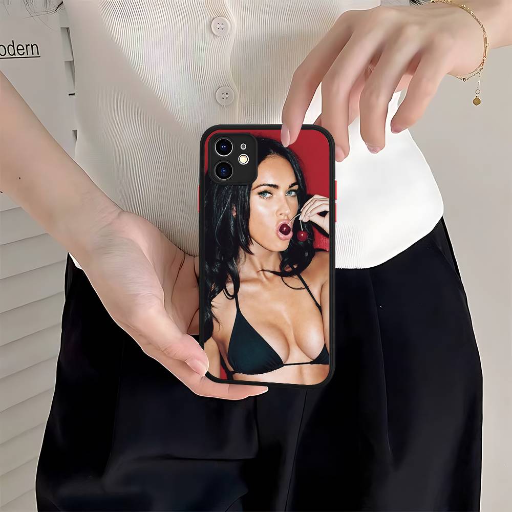 Jennifers B-Body Megan Fox Mattes Schutzcase Für IPhone 16 15 14 13 12 11 Pro Max X XS MAX Schutzhülle
