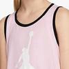 Jordan SS22 Logo Print Sleeveless Dress Kids Dresses Pink DA3669-663