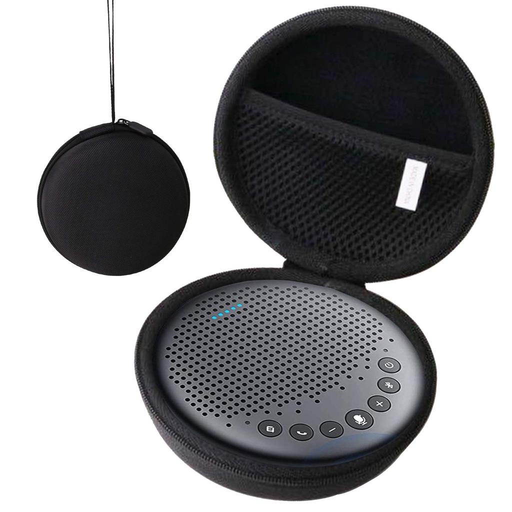 Dedicated Protective Carrying Case Storage Case for eMeet Luna Lite Conference Microphone Speaker JP -waiyu