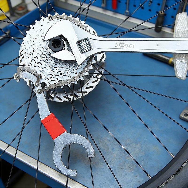 Bicycle Repair Tool Kit Chain Breaker Flywheel Remover Crank Puller Cutter Cycling Wrench MTB Road Bike Maintenance Accessories