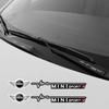 2/4Pcs Car Window Wiper Stickers Emblem Accessories For Mini Cooper JCW Works Hatch F54 F55 F56 F57 F60 R50 R52 R53 R55 R56 R57 Uylez55