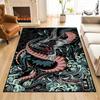 1PC Dragon and Waves Carpet for Living Room Bedroom Sofa Home Decor Rus Non-slip Floor Mat Luxury Gift Multiple Sizes