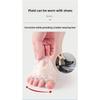 2 stuks Teenspreider Gemaakt van Silicagel met Hallux Valgus Brace-Comfortabel Voetuitlijningshulpmiddel Om het Effect van Fittnesstraining te Verbeteren