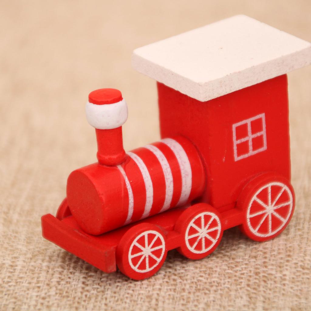 Wooden Christmas Train Ornament For Home Xmas Tree Holiday Party Christmas Decoration Kid Toys Gift New Year Ornament Navidad