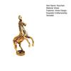 Keychain Brass Horse Design Decorative Keychain The Year of Horse Key Holder Bags Cars Wallets Accessories
