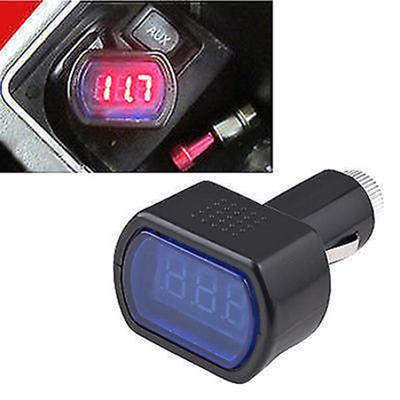 DC 12V 24V Car Battery LED Cigarette Lighter Electric Voltage Meter Voltmeter