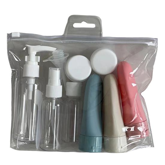 Travel Makeup Tool Reusable Storage Bottle Kit Practical Lotion Toner Spray Shampoo Moisture