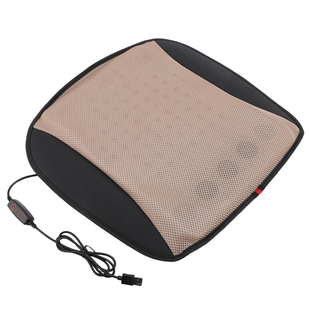 Cooling Car Cushion USB Powered 3 Temperature Settings Universal Ventilated Cooling Car Pad for SUV Truck Van RV Seat