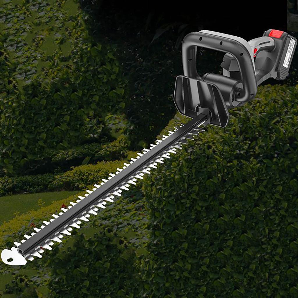 Zahradní nářadí, malé ruční sekačky, dobíjecí stroje na živý plot, čajové lístky, terénní úpravy a prořezávání