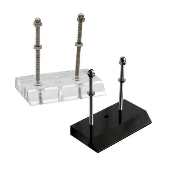 1 Zestaw Akrylowy Stojak Ścienny na Snowboard Mocowany Mocno Uchwyt Ścienny na Deskorolkę dla Deskorolki