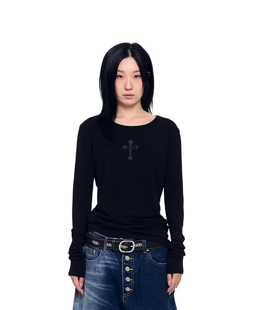 AAKAM Akm Cros2 Long Sleeve (Black)