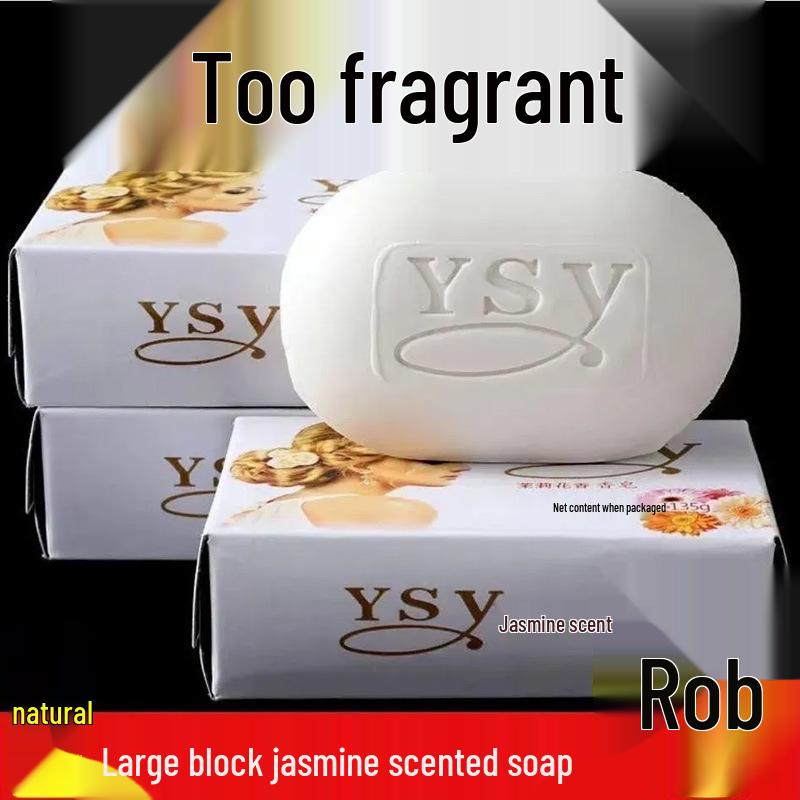 Jasmine Scented Antibacterial Moisturizing Facial Cleanser Soap