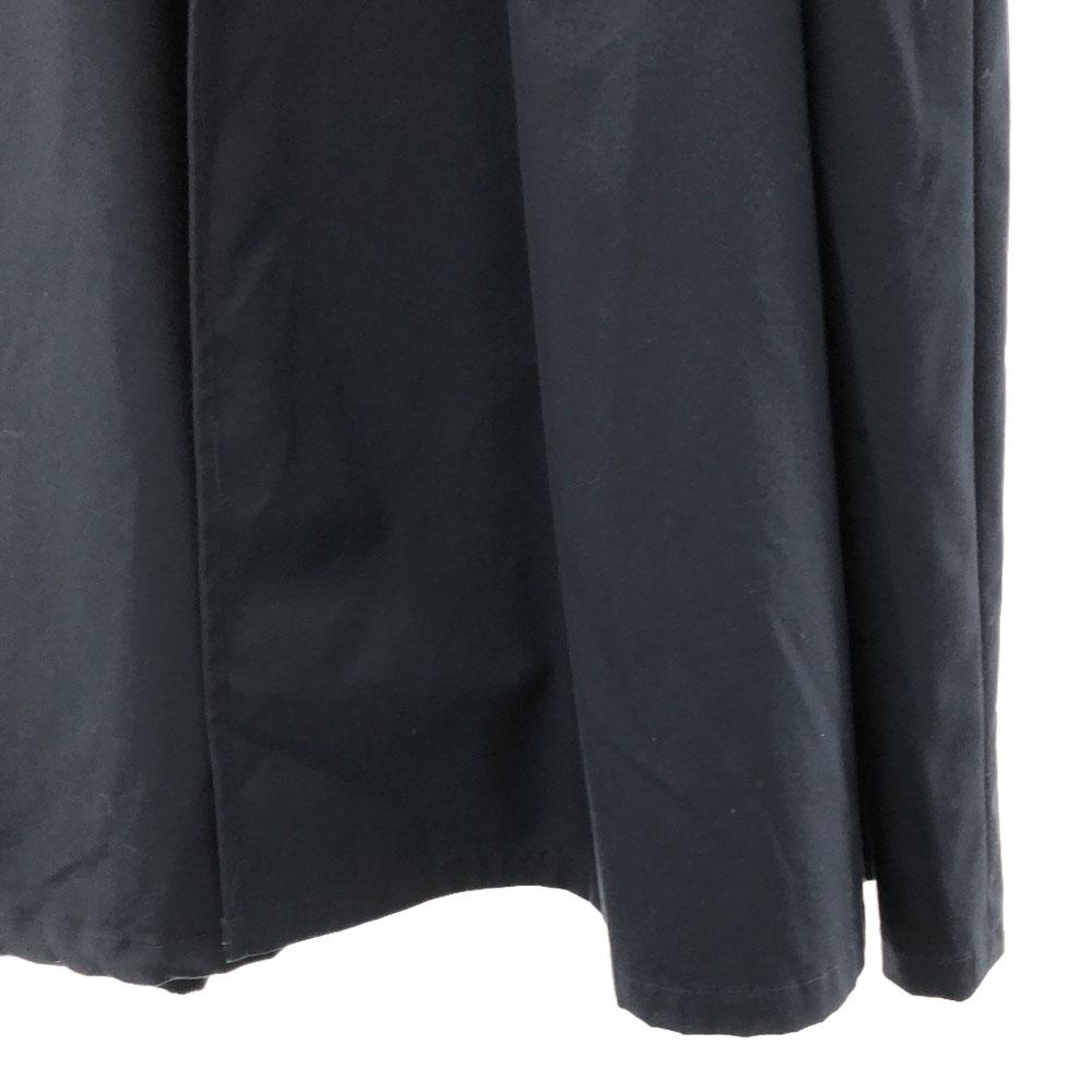 Mizuiro Ind Made In Japan Long Sleeve Gown Coat Navy Women Used