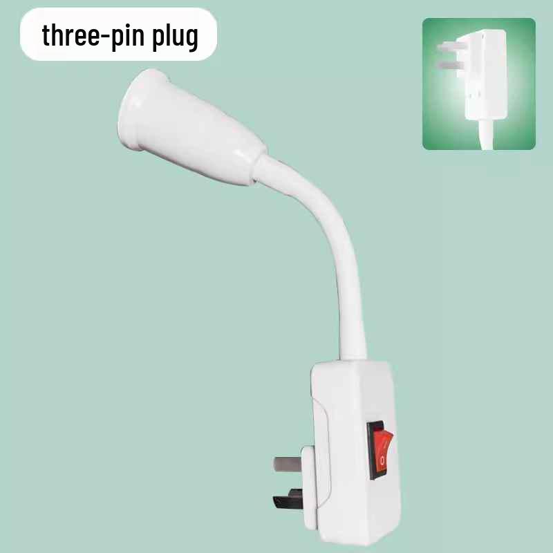 Influencer Wall-Mounted Bedroom Lamp: Plug-in, No-Wire, Punch-Free, Eye-Friendly, Energy-Saving, Warm Super-Bright Light