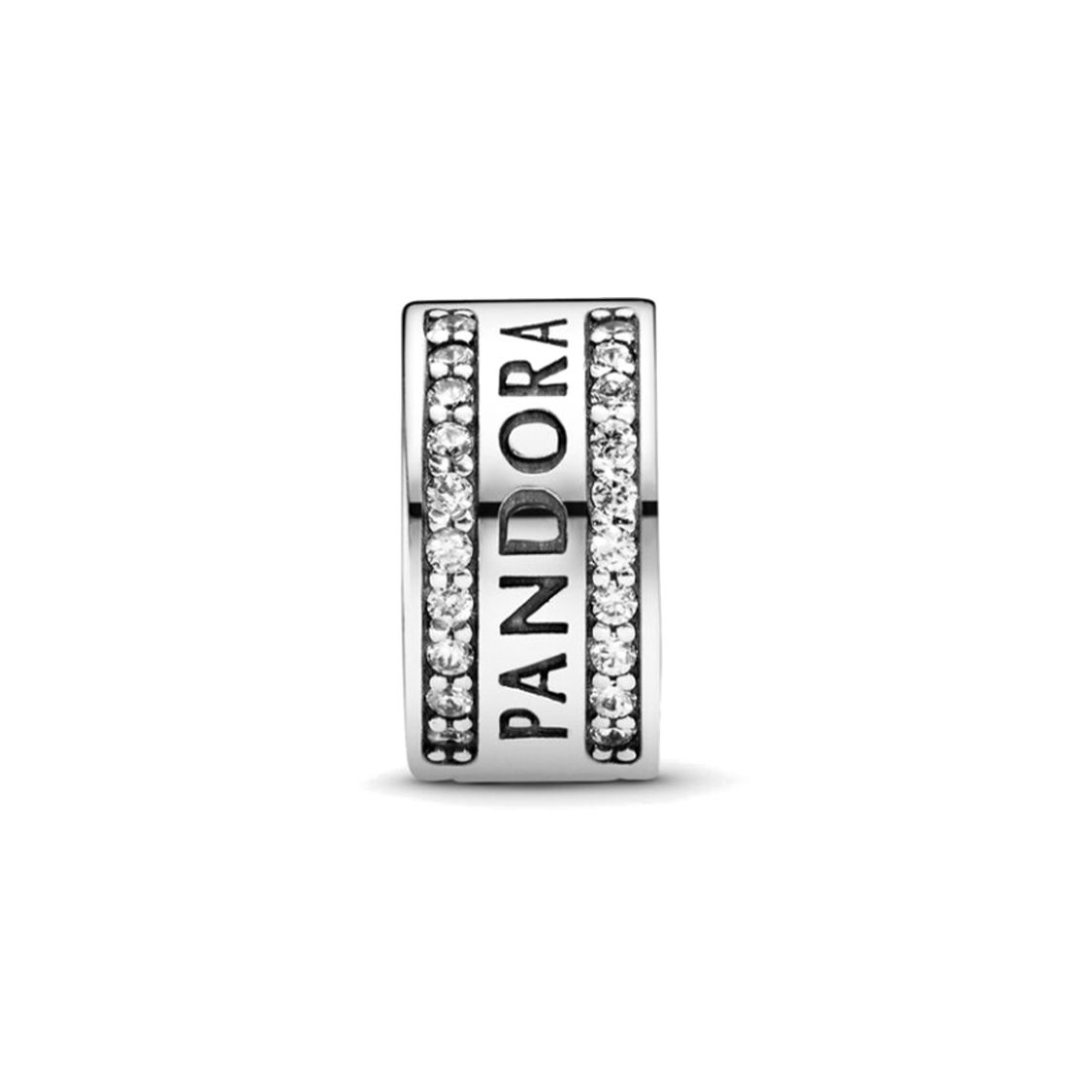 Pandora Fashionable Elegant Versatile Fixed Clip 925 Silver Accessories Women Accessories 792056CZ Box