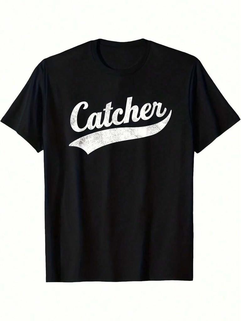 Grappige Catcher Gay Pride Unisex T-shirt Comfortabel, Bedrukt, Stijlvol