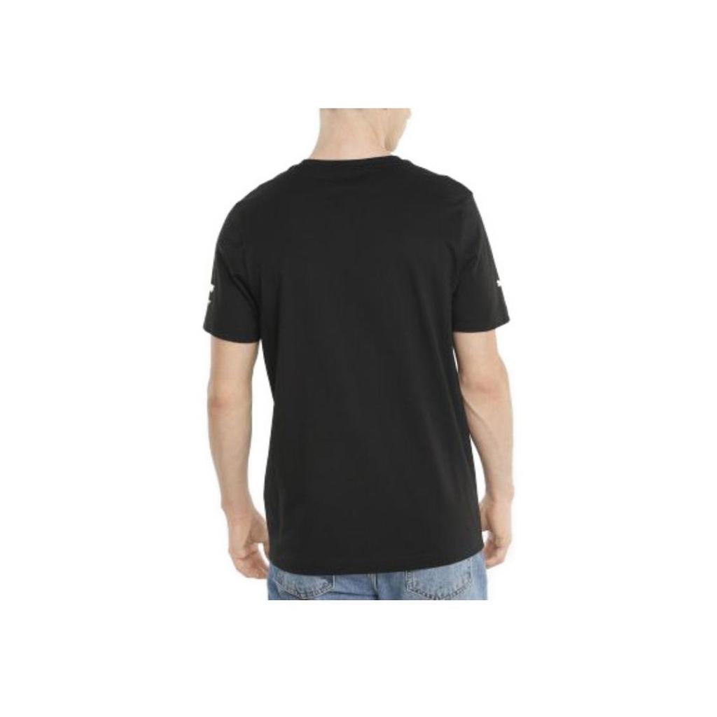 Puma Bmw M Motorsport Car Graphic Tee Men Tops Black 531194-01