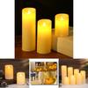 Led Electronic Candle Light With Swaying Flame For Romantic Wedding And Party Decor