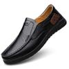Fashion Handmade Mens Stylish Loafers Classic Men Shoes for Wedding High Quality Mens Slip on Flats Genuine Leather Mens Casual Shoes