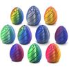 3D Printed Twisting Stress Relief Egg Toy Egg Toy Spiral Articulated Rotating Egg