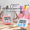 Electronic Kitchen Timer & Study Alarm Clock – Loud Countdown Reminder for Baking & Self-Discipline