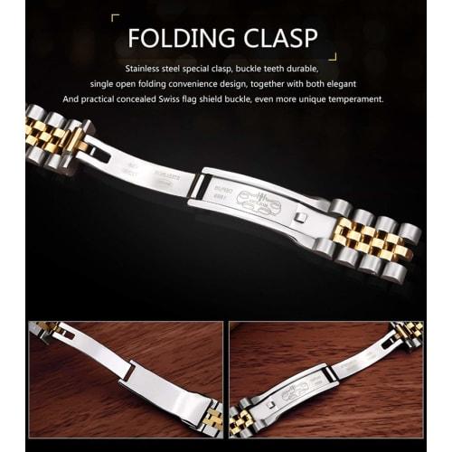 Gosasa Full Gold Till Men's Watch with Automatic Mechanical Winding